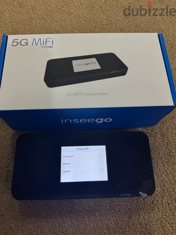 Portable MiFi 5g router Touch 10 hr battery backup new 4