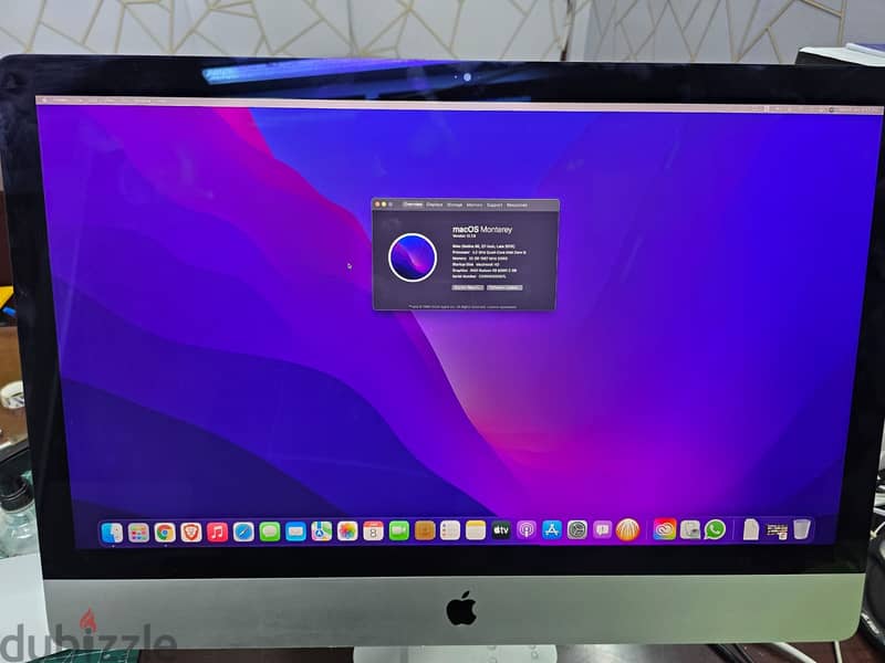 apple imac late 2015 5k 27inches CORE I5  3.2GHZ QUAD-CORE 32gbram 1