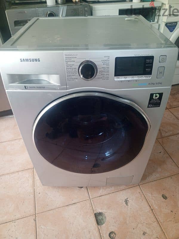 8kg+6kg Samsung washing machine with dryer 0