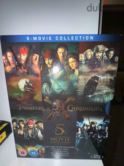 Pirates of the Caribbean Collection Blu Ray