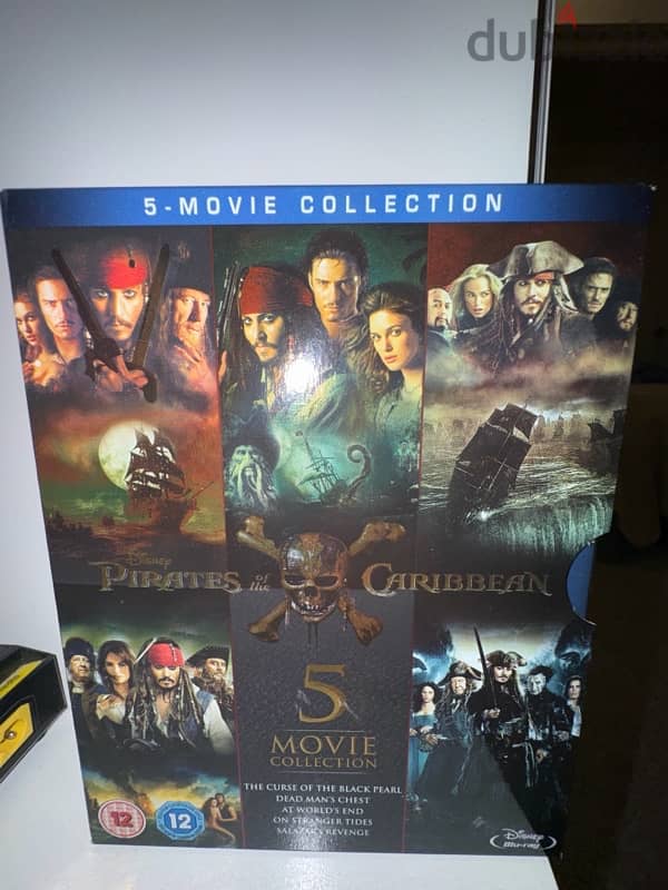 Pirates of the Caribbean Collection Blu Ray 0