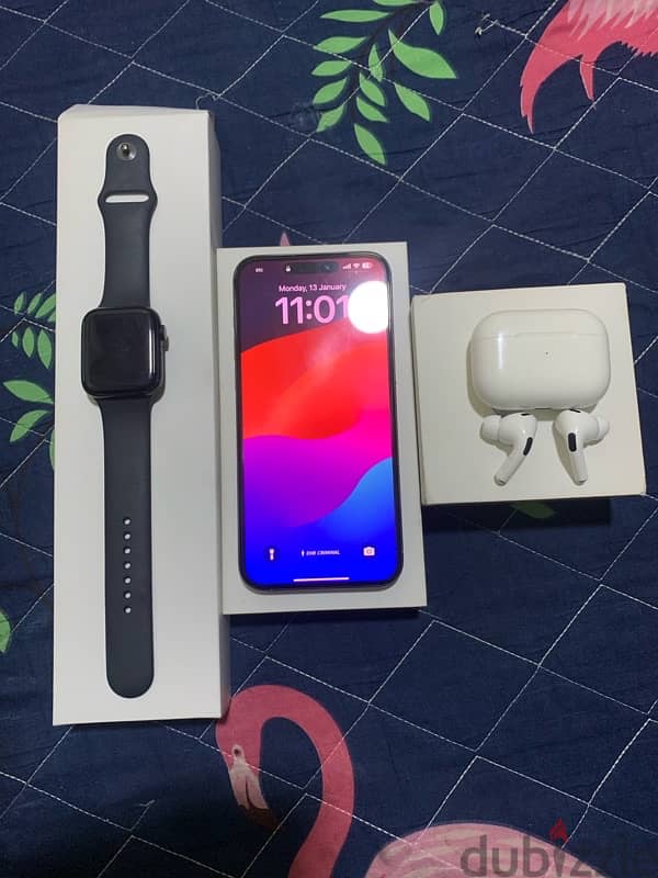 iphone 15 pro max , Apple Watch se , AirPods pro2 for sale offer price 5