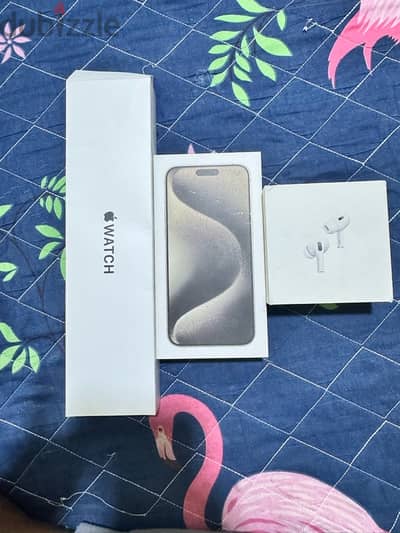 iphone 15 pro max , Apple Watch se , AirPods pro2 for sale offer price