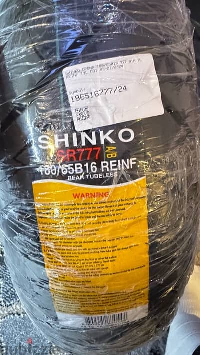 Shinko SR777 180/65B16 TL 81H Hinterrad