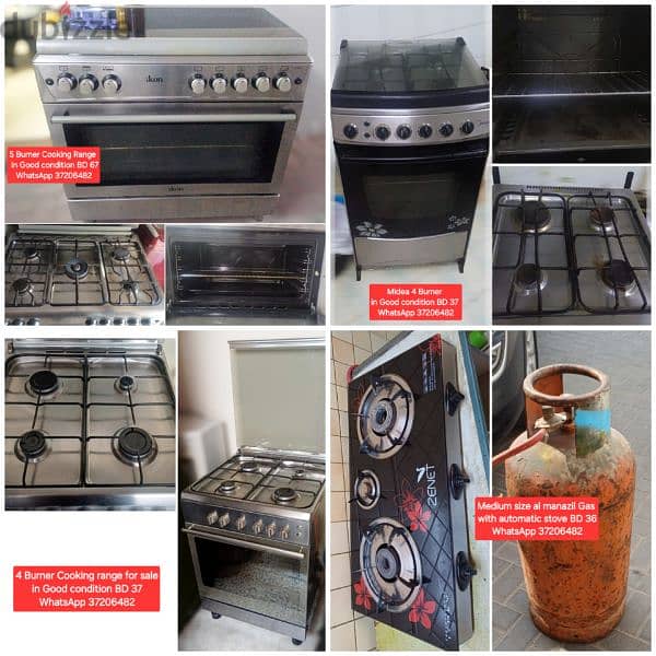 Refrigerator and other items for sale with Delivery 10