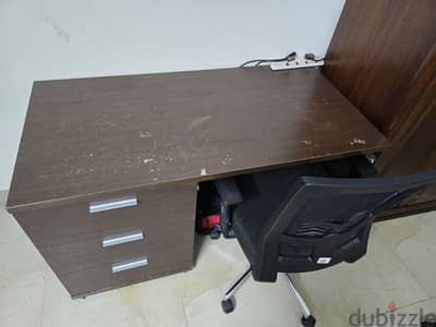 Office Table, Chair, Monitor and Coffe  Table for sale