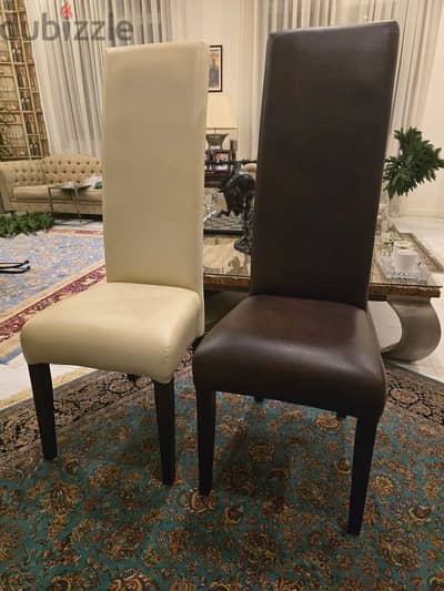 genuine leather chairs