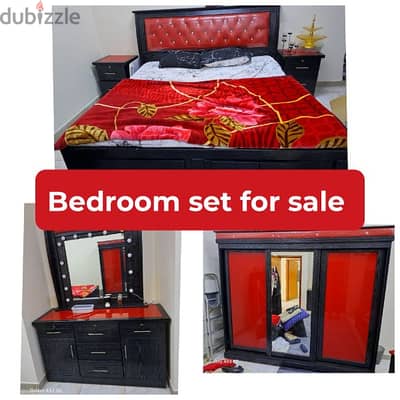 Bedroom set and other furniture for sale with delivery