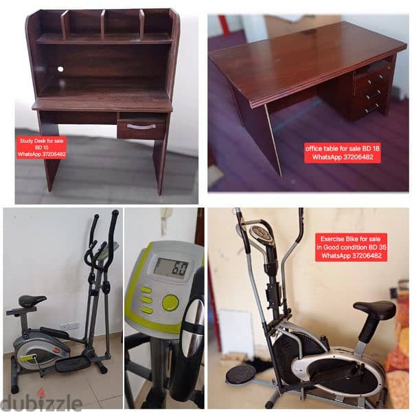 Study table and other items for sale with Delivery 0