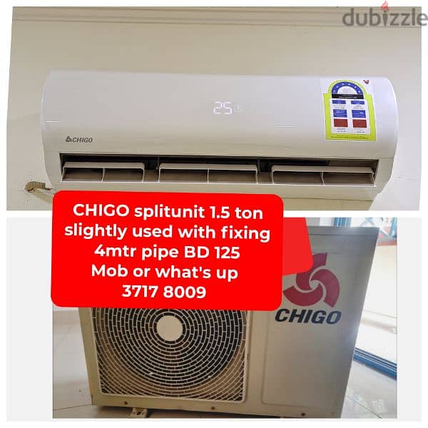 Different type fridge washing machine splitunit window Ac for sale 10