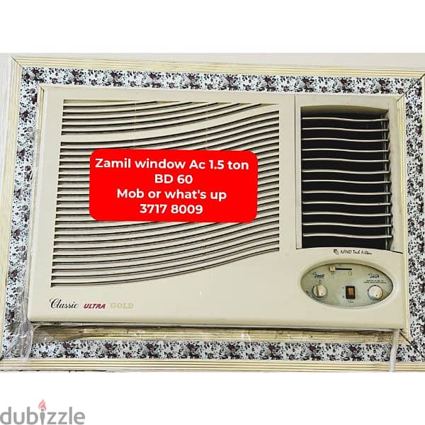 Different type fridge washing machine splitunit window Ac for sale 15