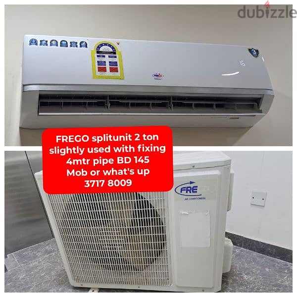 Different type fridge washing machine splitunit window Ac for sale 18