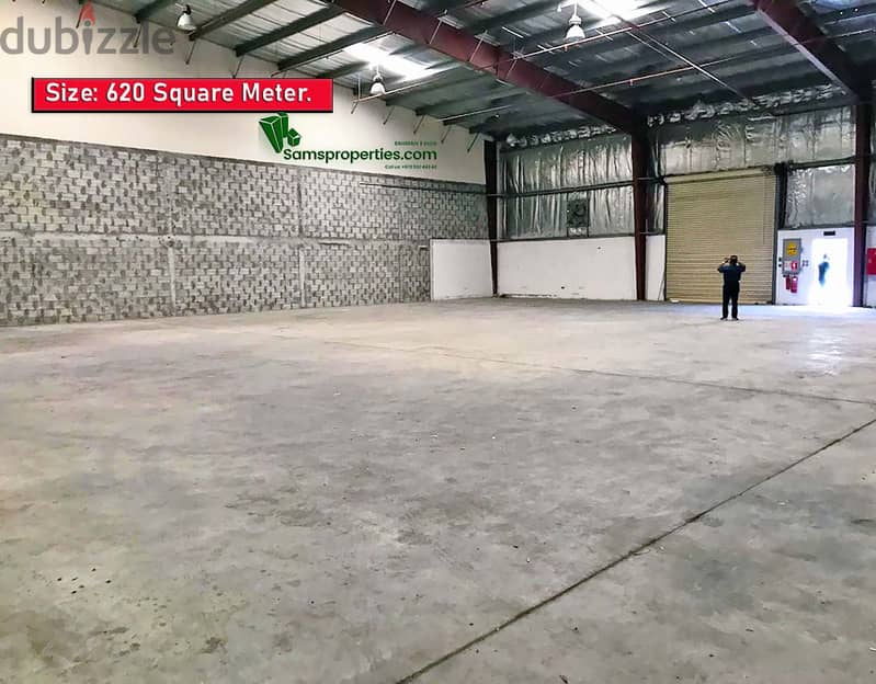 For rent warehouses, workshops and factories in Bahrain. From 120 sqm 6