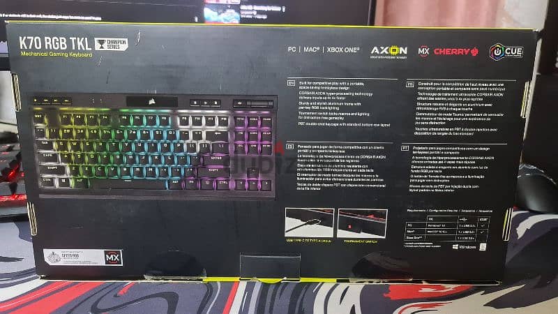 Corsair K70 Pro TKL Champions Edition 1