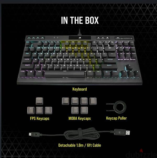 Corsair K70 Pro TKL Champions Edition 8