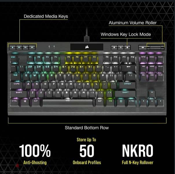 Corsair K70 Pro TKL Champions Edition 10