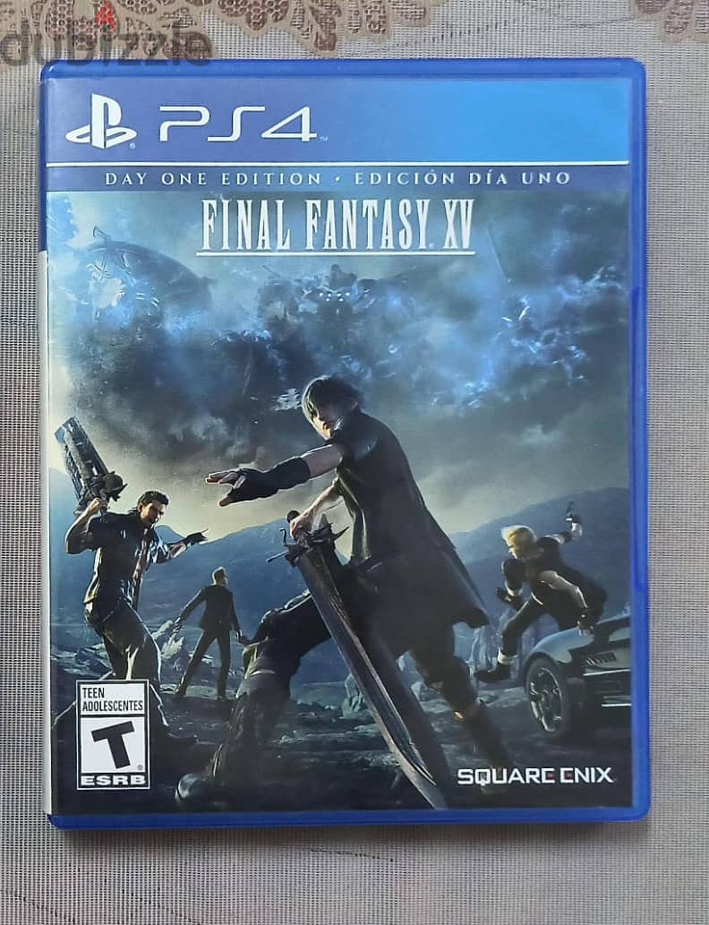 PS4 Game CD Final Fantasy FF 15 Street Fighter 5 2