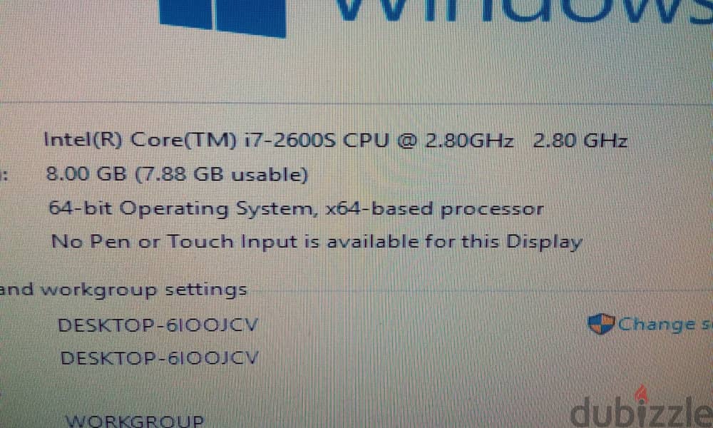 Dell i7 computer for sale 3