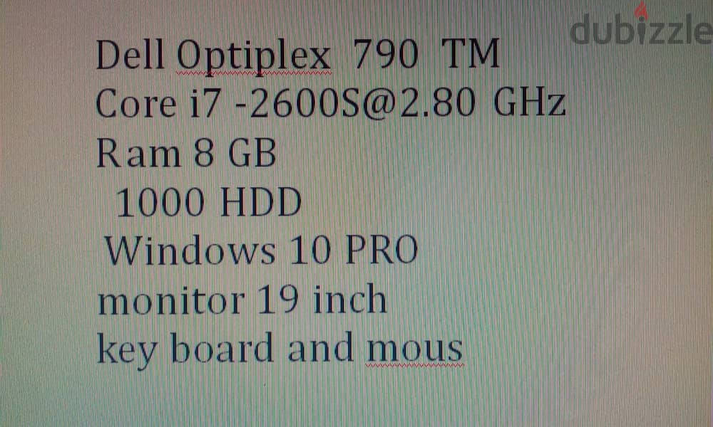 Dell i7 computer for sale 4