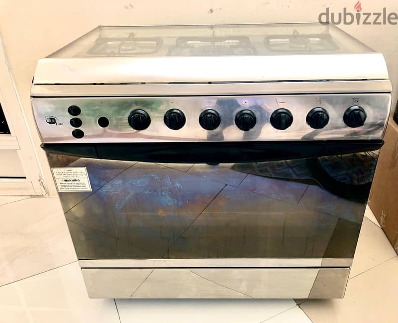 Urgent Sale! ELITE LARGE 5 BURNER OVEN FOR PROFESSIONAL COOKING IN VER 0