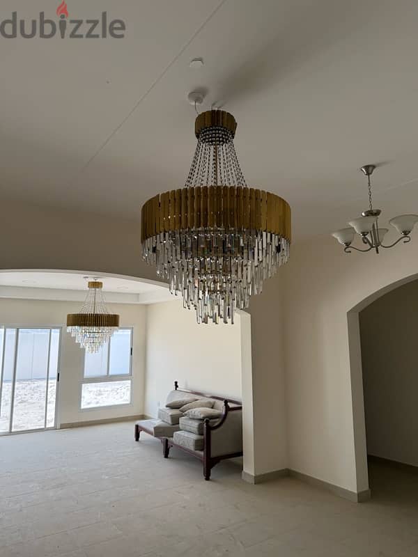 Two Chandeliers plus two wall sconces 1