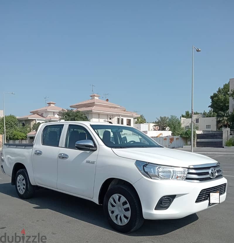 2018, TOYOTA HILUX, PICKUP DOUBLE CABIN, SINGLE OWNER. 1