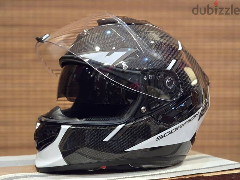 Scorpion Carbon Fiber Helmet 1