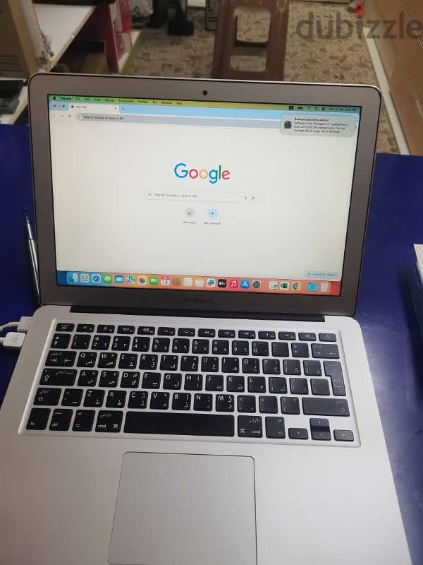 Macbook Air core i5 8gb ram 128 storage 4