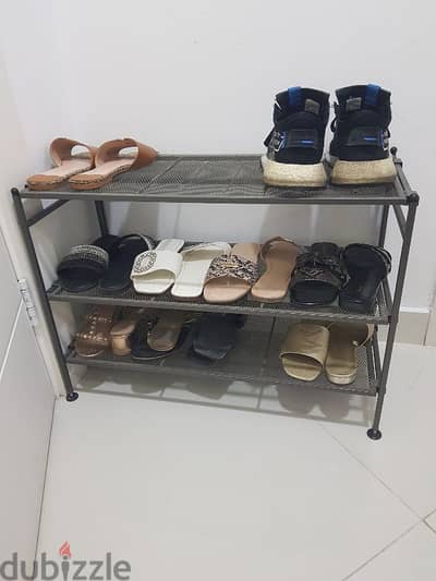 Heavy duty shoe rack