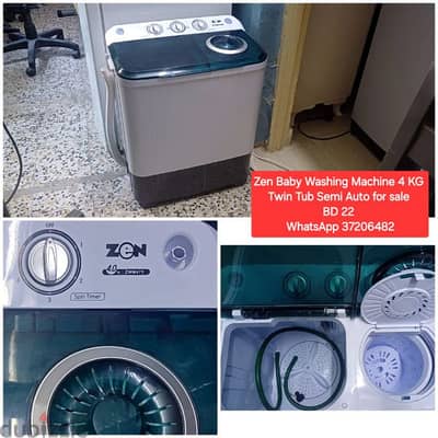 Baby Washing machine and other items for sale with Delivery