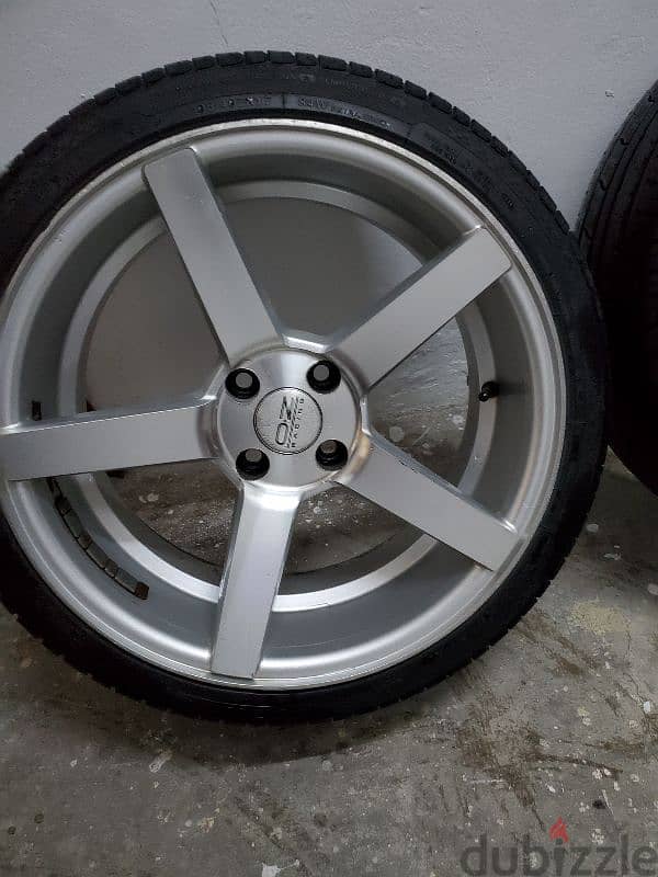 17 inches OZ alloy  rims 2