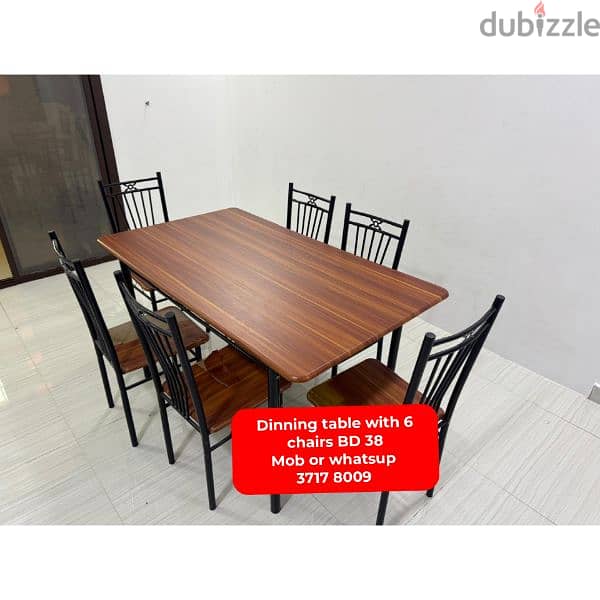 Dinning table and other household items for sale with delivery 4