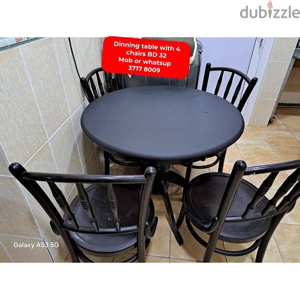 Dinning table and other household items for sale with delivery 8