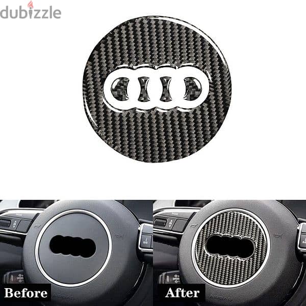 audi steering wheel sticker 0