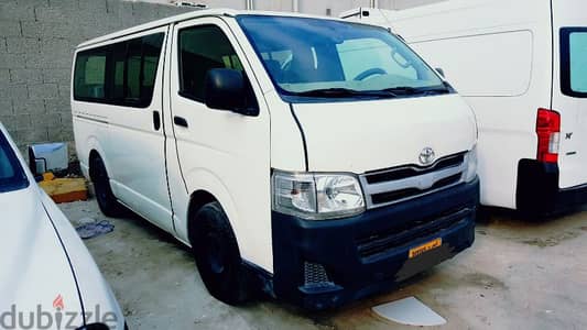 FOR RENT OR LEASE MONTHLY AND YEARLY BASIS toyota hiace