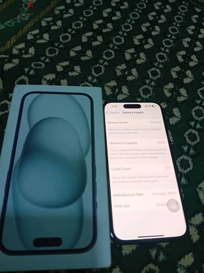 iphone 15 128gb only 26 days used