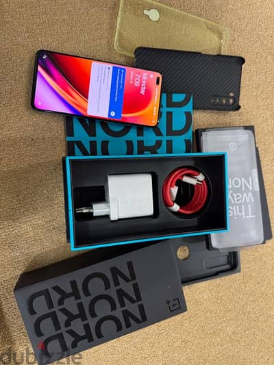 OnePlus Nord 5g ram 12/256 gb complete box just open box