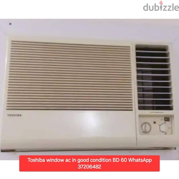 Voltas 1.5 ton Split ac and other items for sale with fixing 4