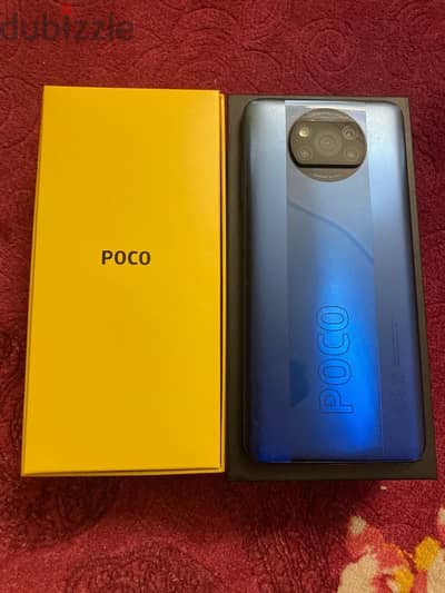 POCO x3 pro 256 gb with box