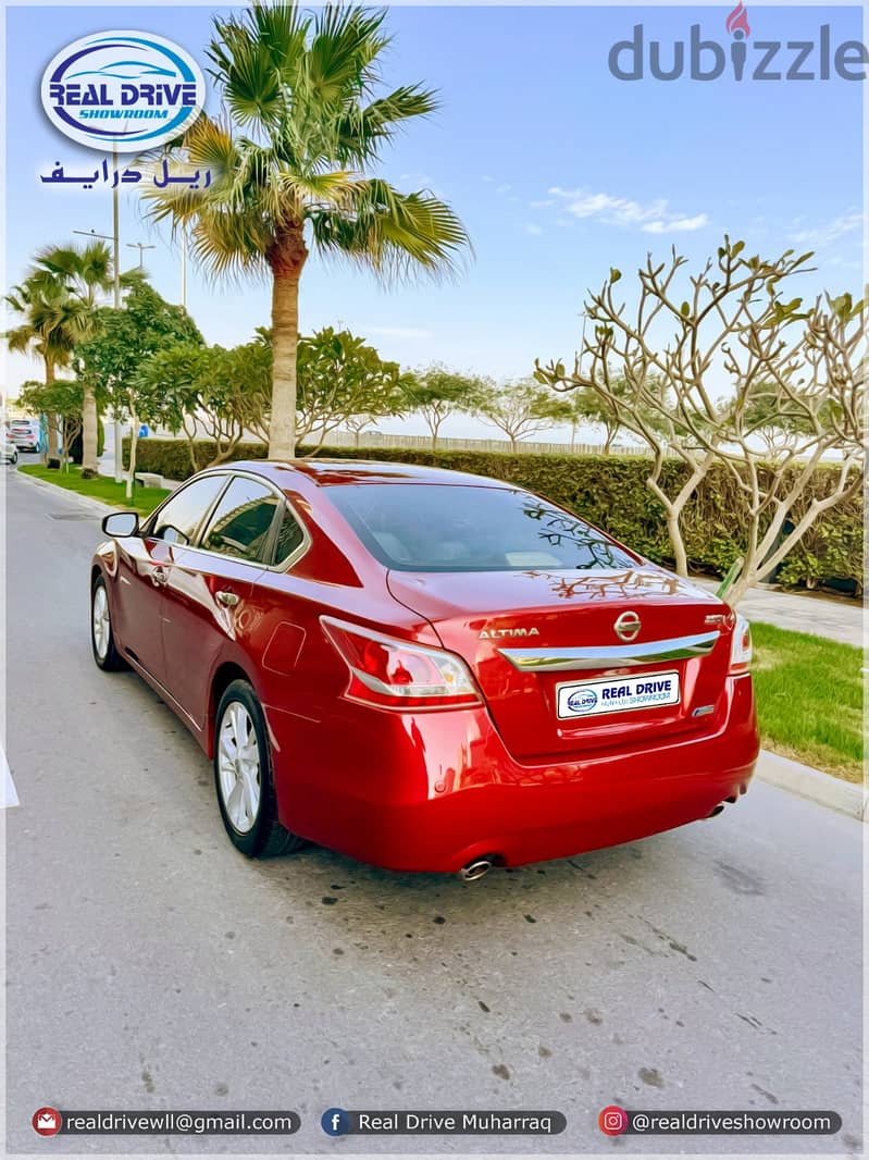 NISSAN ALTIMA SV Year-2013 -2.5L V4 RED. . . FOR SALE 6