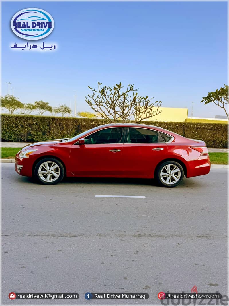 NISSAN ALTIMA SV Year-2013 -2.5L V4 RED. . . FOR SALE 9