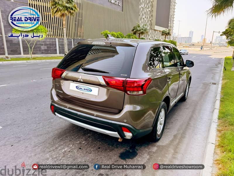 *MISTUBISHI OUTLANDER*-2018 Engine-2.5L V4 - 4WD BROWN FOR SALE 3