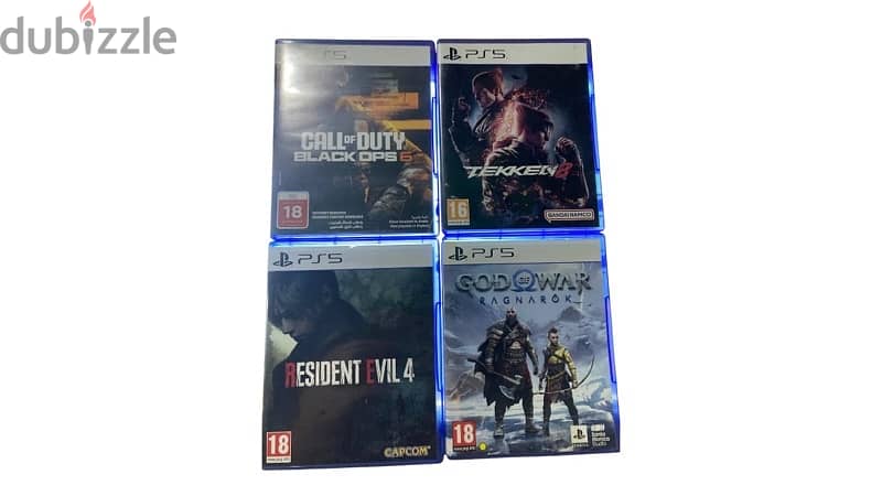 4 PS5 Games For Sale 0