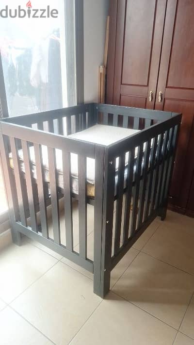 baby crib 15bd with matress