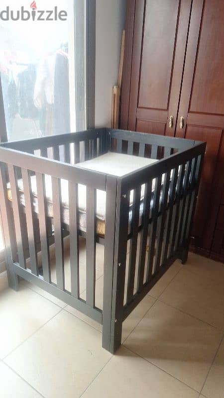 baby crib 20bd with matress 1