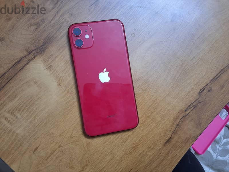 Apple - iPhone 11 -RED 64GB 8