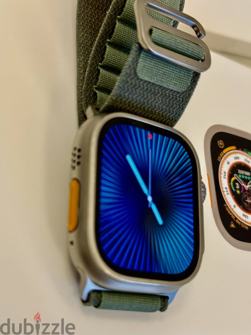 Original Apple Watch Ultra 1 - Green Alpine Loop 1