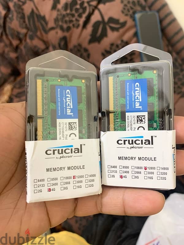 crucial ddr3L 1600 mhz laptop ram for sale-4gb 0