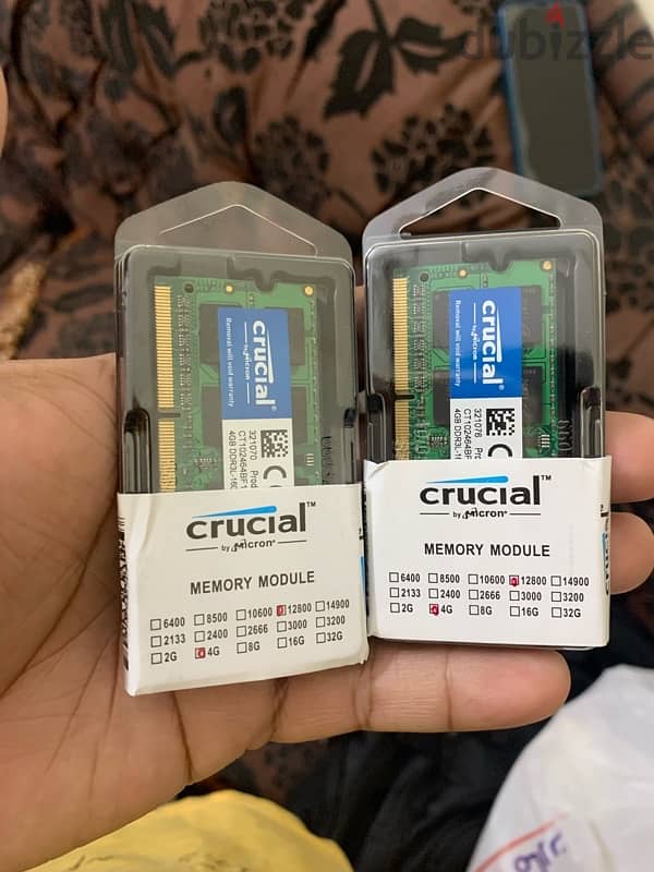 crucial ddr3L 1600 mhz laptop ram for sale-4gb 1