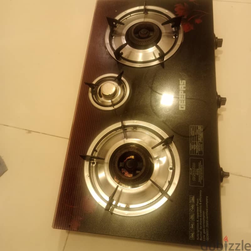 Geepas gas stove 3